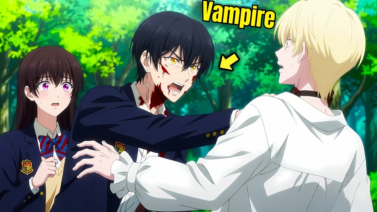 Girl Joins a Boarding School Where 7 Vampire Brothers Want HER BLOOD | Anime Recap