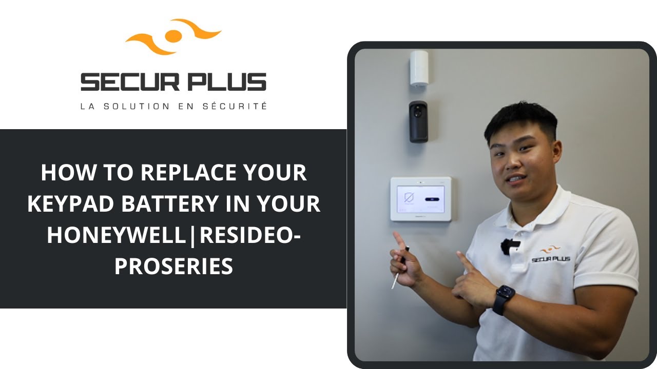 HOW TO REPLACE YOUR PROSERIES KEYPAD BATTERY -HONEYWELL|RESIDEO-PROSERIES