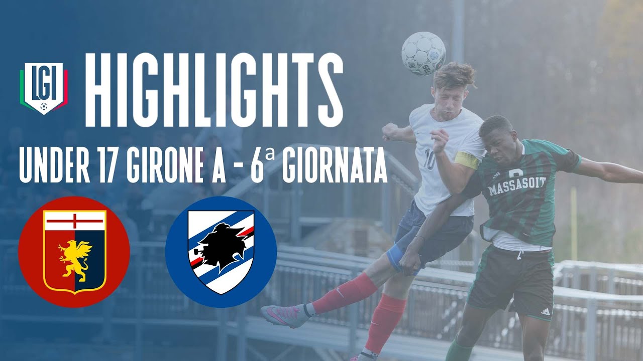 Highlights Genoa-Sampdoria U17 A-B, Recupero 6^ giornata stagione 2023-24