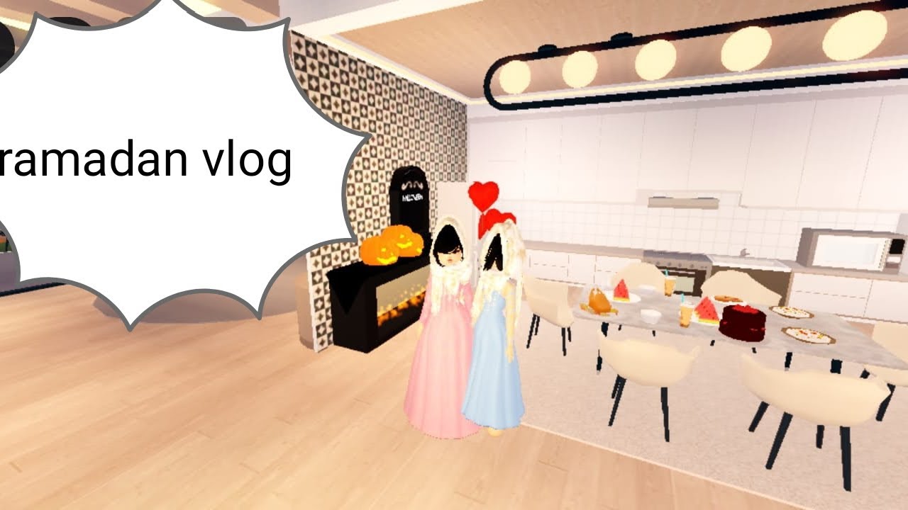 Ramadan Mubarak my new vlog 🥳#roblox metro life rp game 