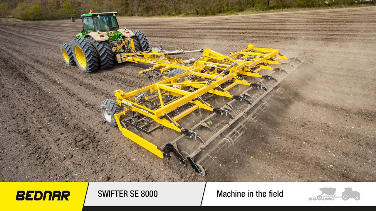 Широкий предпосевной культиватор  BEDNAR SWIFTER SE 8000 в компании Agri Loučeň a.s.
