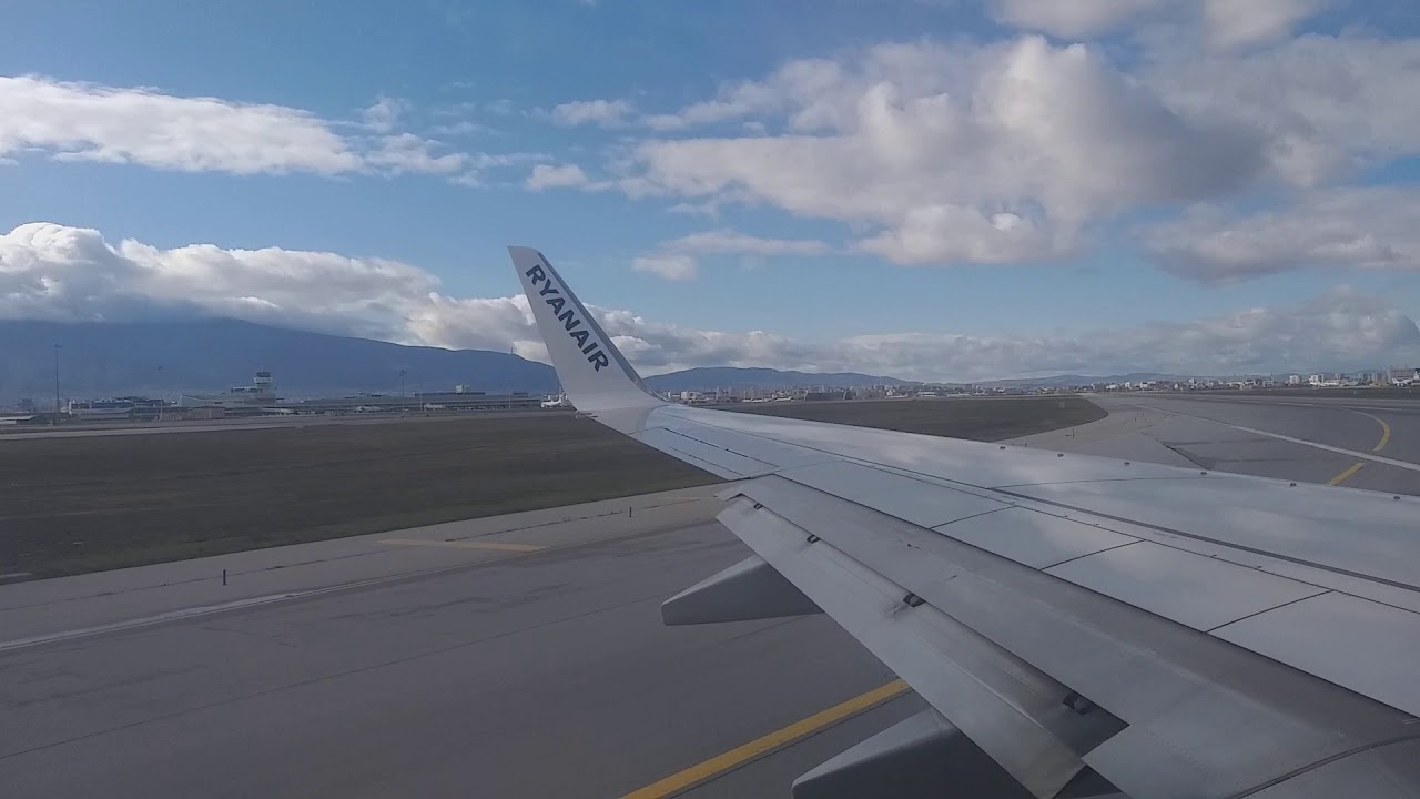 Take off - Sofia (LBSF) to Venice Treviso [ RWY 27 ]