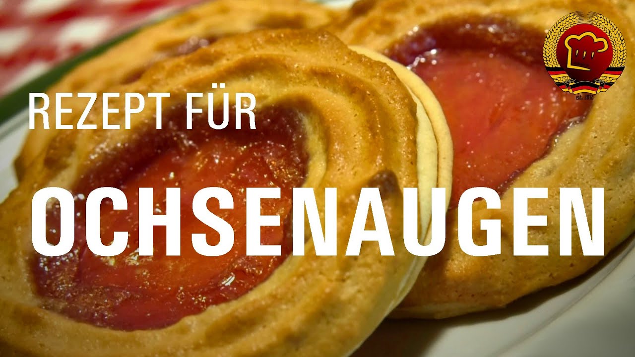 Omas Marzipankringel (Ochsenaugen) selber backen mit diesem alten DDR Rezept