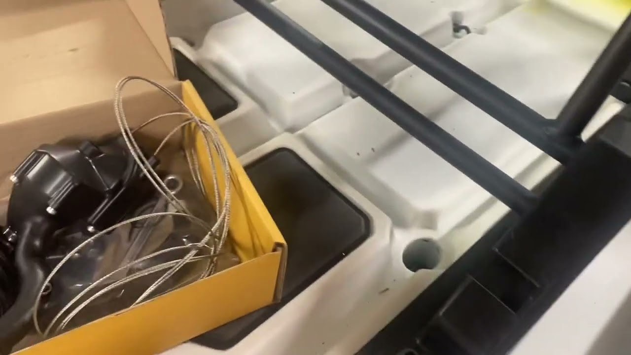 Kayak trolling motor steering.