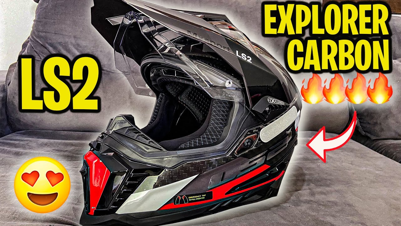 CAPACETE LS2 MX701 EXPLORER CARBON! TUDO OQUE VOCÊ PRECISA SABER!