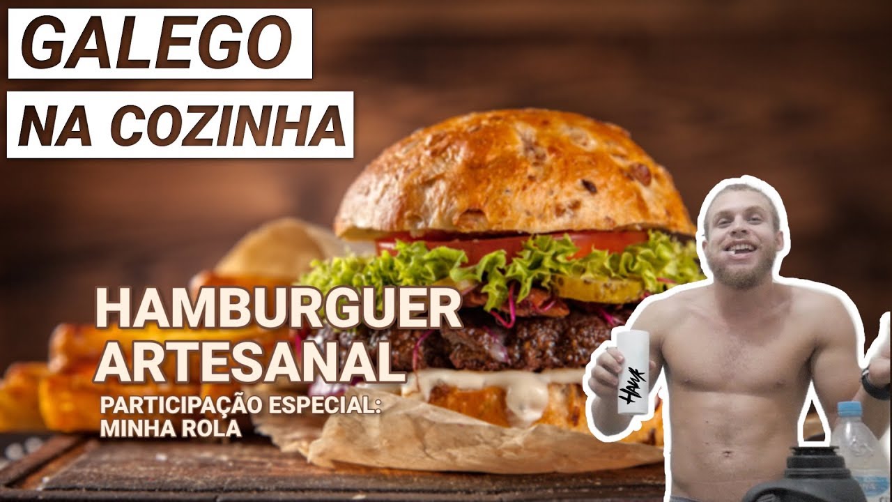 HAMBURGUER ARTESANAL + RELISH DE CEBOLA (com minha rola) - galego na cozinha #5