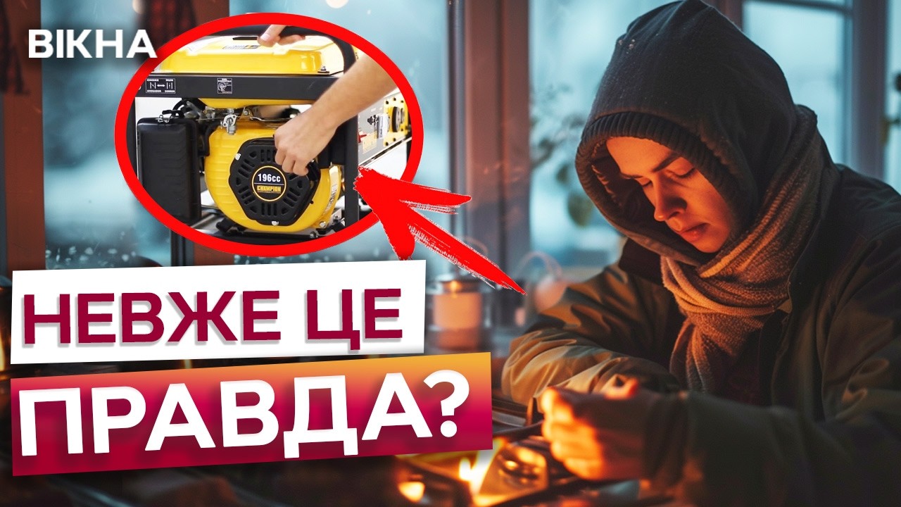 ГЕНЕРАТОРИ ГНИЮТЬ на складі коли люди МЕРЗНУТЬ у квартирах! Світла немає ЧЕРЕЗ БЮДЖЕТНУ ХАЛАТНІСТЬ?