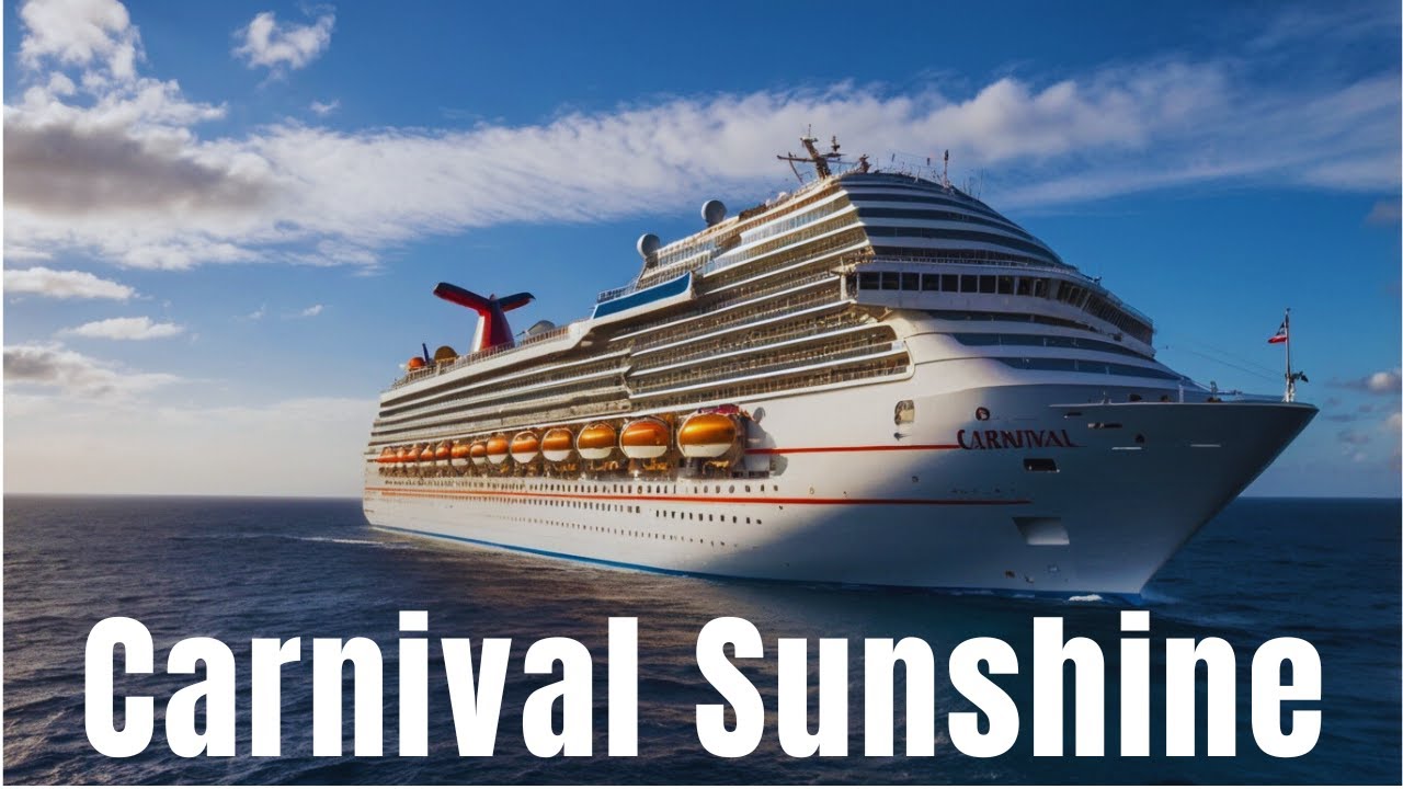 Carnival Sunshine Cruise Ship Tour 2025 | Full Walkthrough, Dining, Fun & Entertainment Guide!