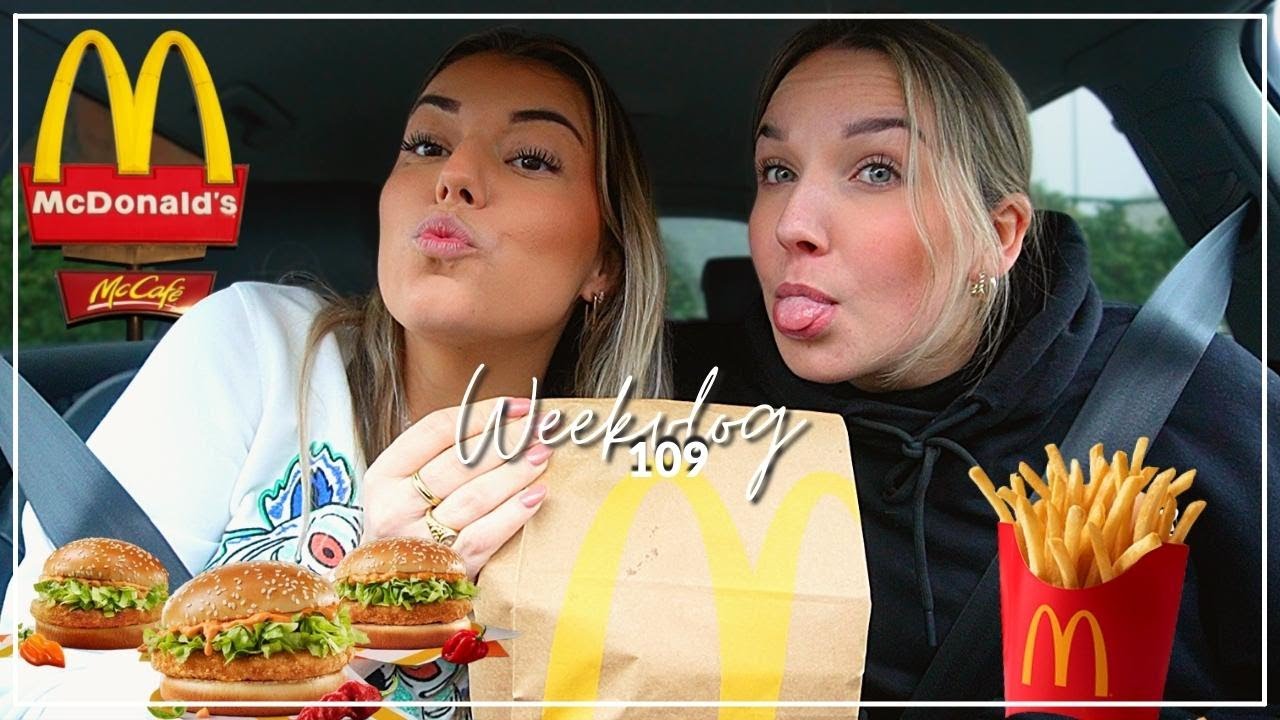 MACCIE MUKBANG 🍟🍔 Spicy McChicken Uitproberen! | Sara Verwoerd #109