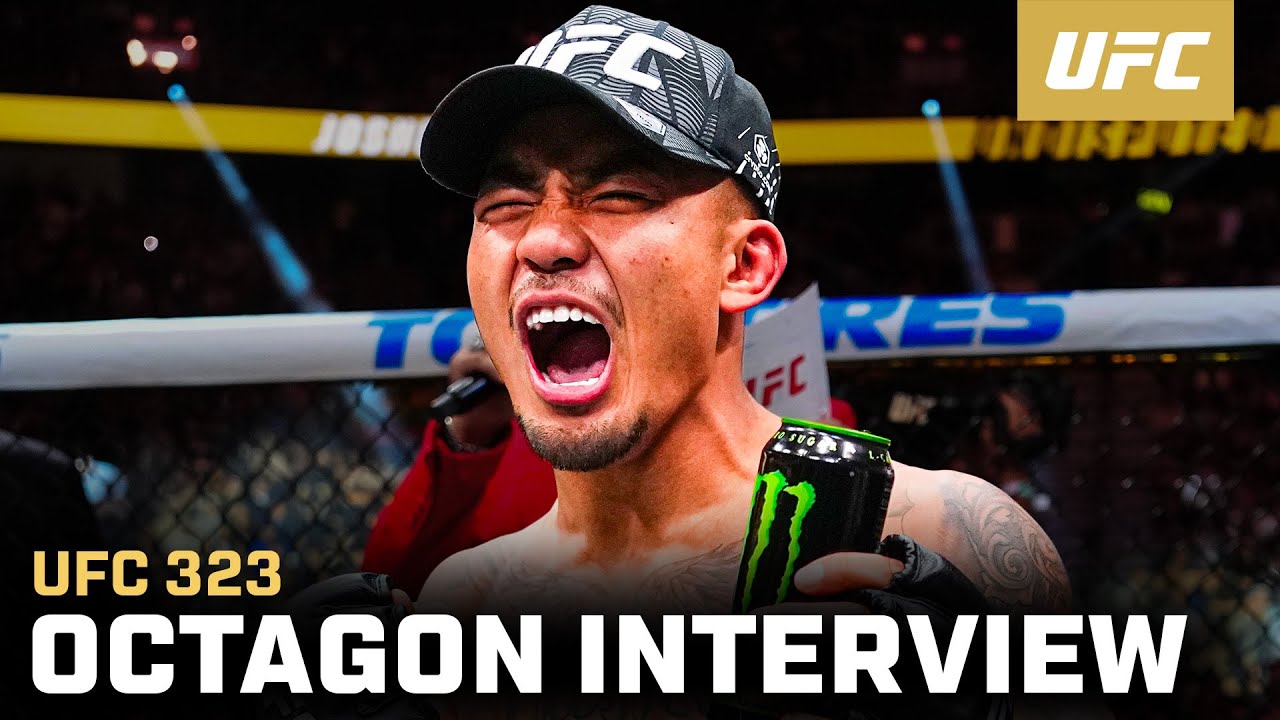 Интервью с Джошуа Ваном в октагоне | UFC 323