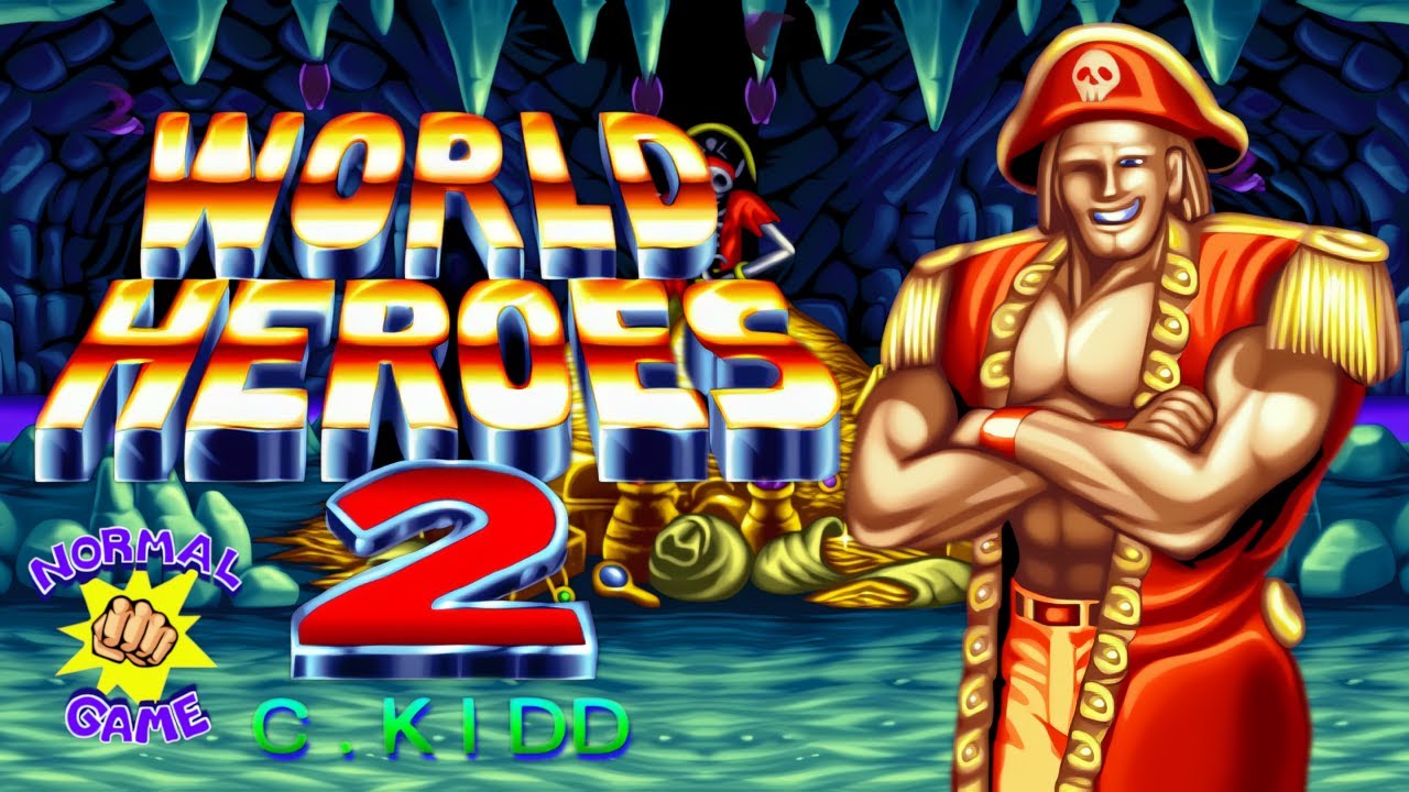 ☠️ World Heroes 2 – Captain Kidd [Normal Game] (Neo Geo MVS)ワールドヒーローズ2 – キャプテンキッド（ネオジオMVS）