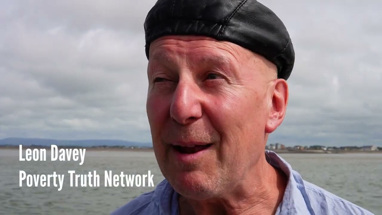 The Blackpool Poverty Truth  day out in Fleetwood and out in the Irish sea
