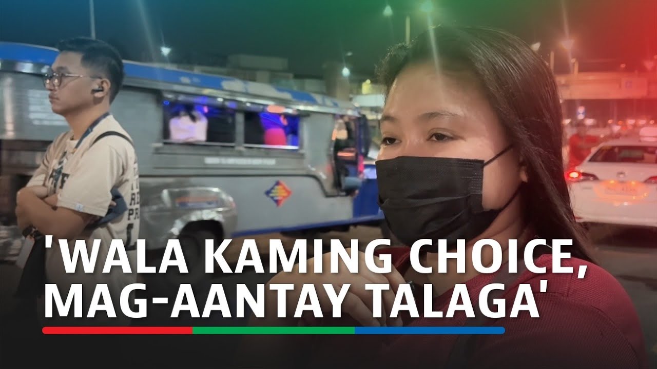 Nationwide transport strike ramdam na sa ilang lugar sa Metro Manila | ABS-CBN News