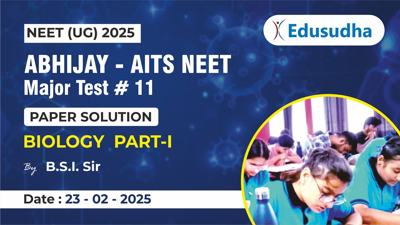 Biology Part-I | Abhijay AITS | PT 11 | BSI Sir |