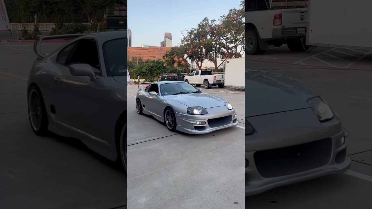 Beautiful MK4 Toyota Supra plus Exhaust Sound