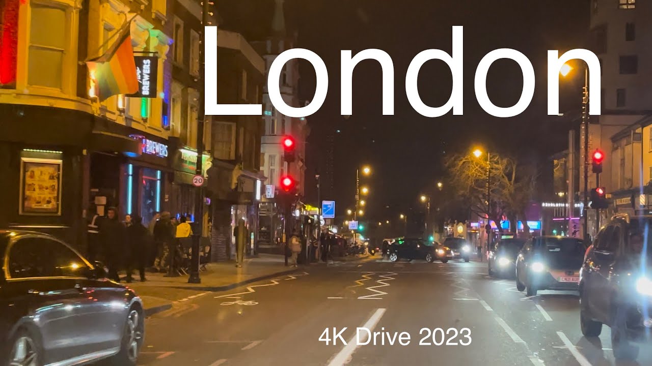London 4K drive - Clapham Common-south side 2023
