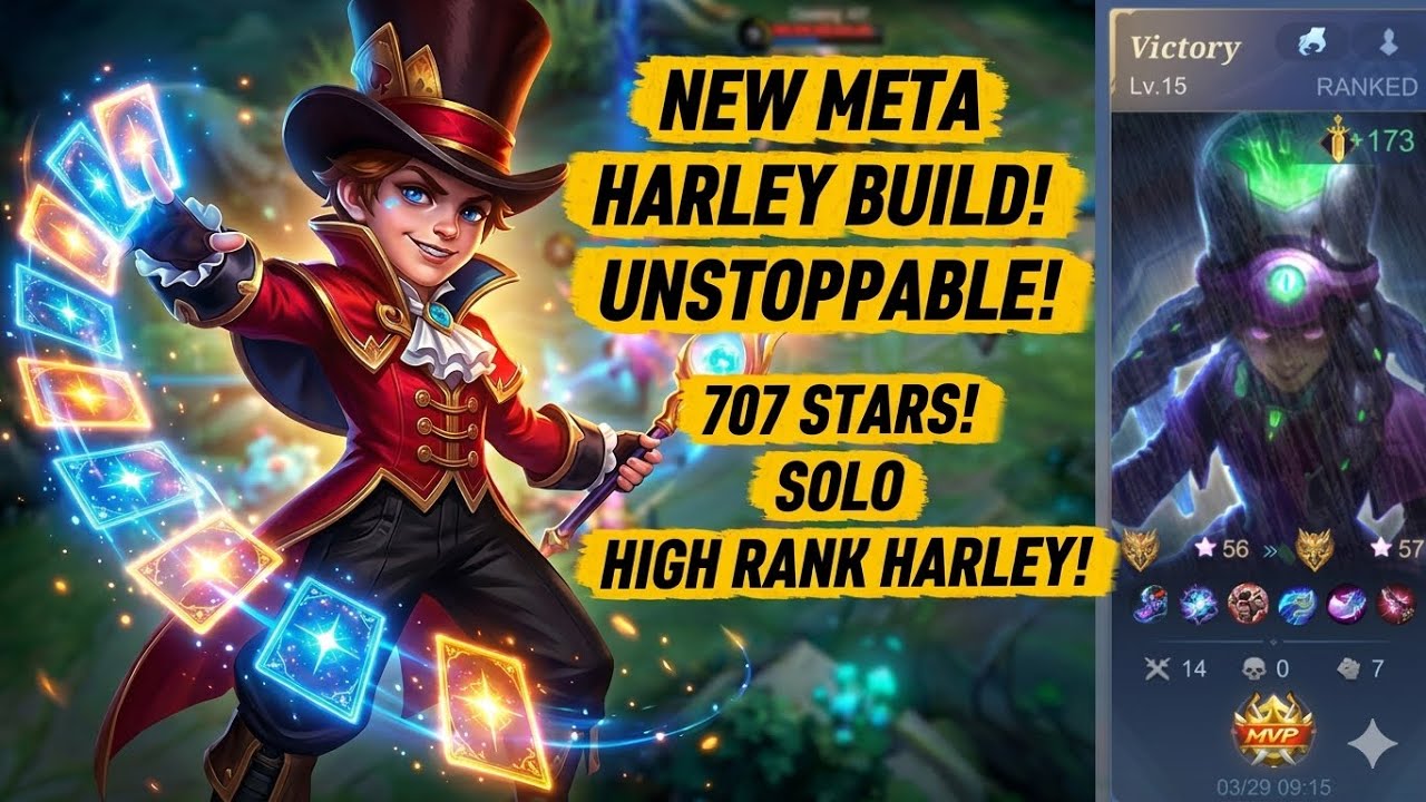 HOW TO WIN SOLO WITH HARLEY! ☠️ NEW CD META BUILD! USE BEFORE NERF! (HIGH RANK GAMEPLAY)