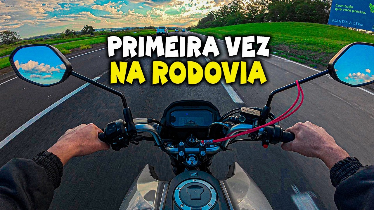 TESTE DA HONDA START 160 2025 NA RODOVIA