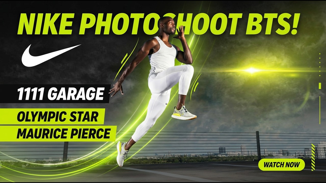 Nike-Inspired Commercial Photoshoot BTS | Brand Campaign Production in Miami | Dean Chambers