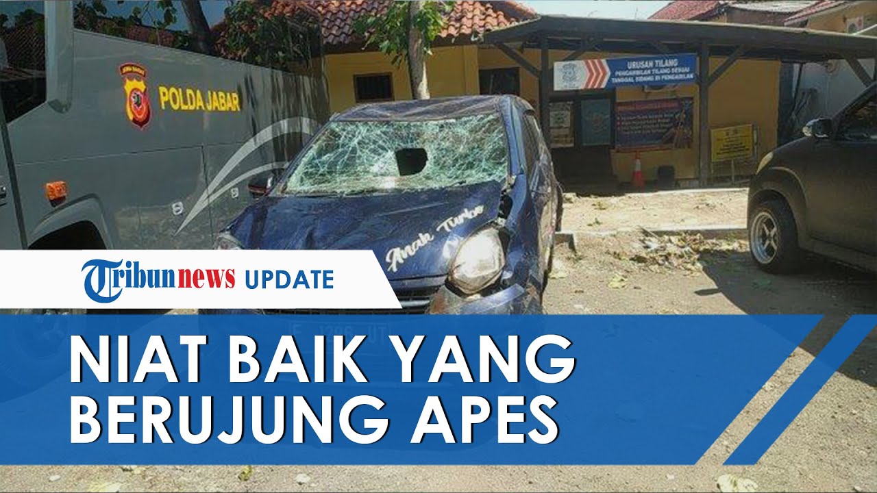 Antar Janda Pulang Kampung, Pria Asal Sukabumi, Diteriaki Maling, Diamuk Massa hingga Mobilnya Rusak