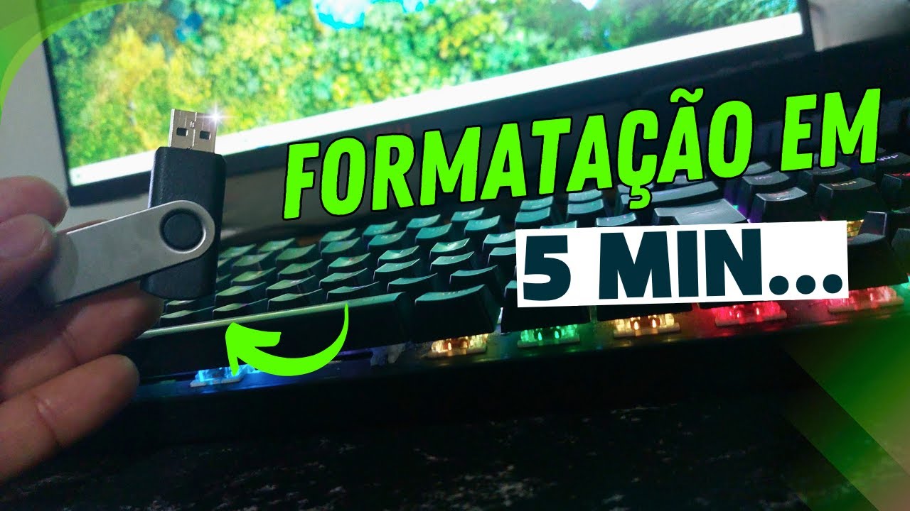 APRENDA A FORMATAR SEU PC EM 5 MIN | PENDRIVE BOOTÁVEL WINDOWS 10 E 11 (ATUALIZADO)!!
