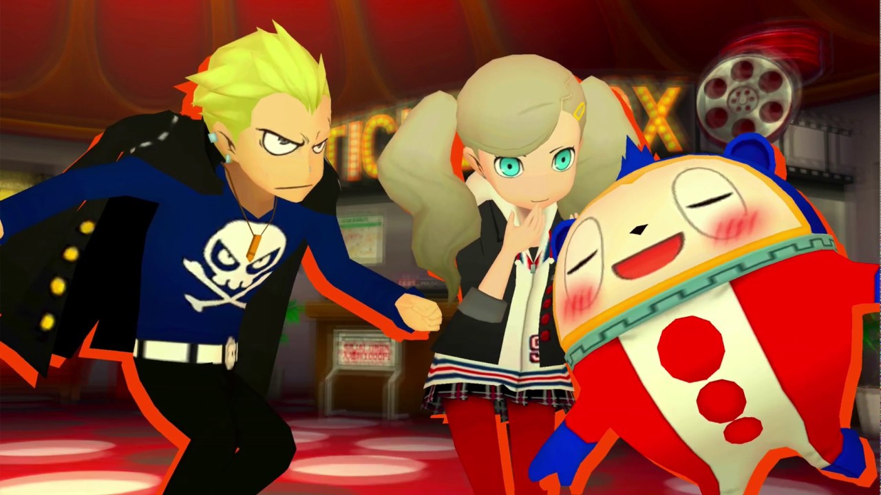 PERSONA Q2 HD - Koromaru, Teddie and Morgana fight over who IS best mascot.