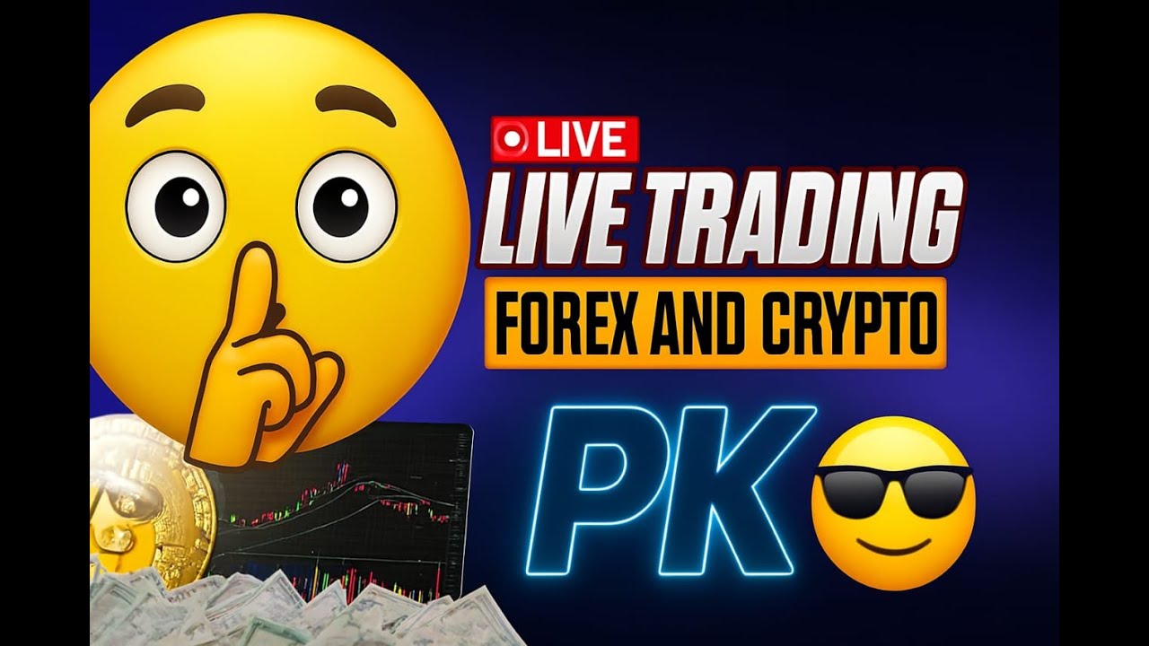 LIVE TRADING IN BTC & GOLD || 