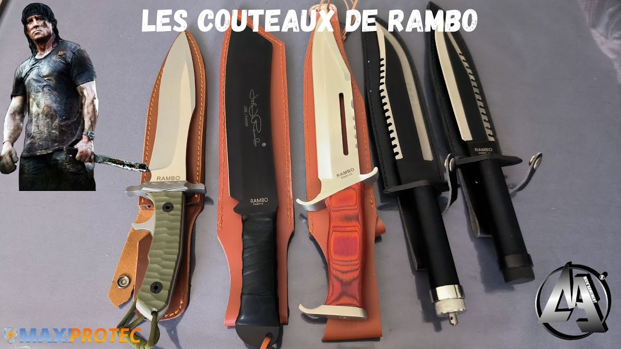 Les couteaux de RAMBO ! C'était pas ma guerre