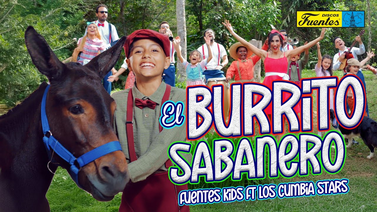 Mi Burrito Sabanero (Canción Completa) 🎄 | Villancico Infantil - Fuentes Kids x Los Cumbia Stars