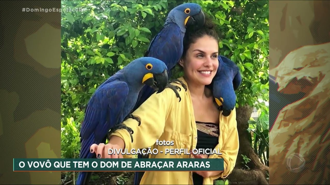 Conheça o brasileiro conhecido como o encantador de araras