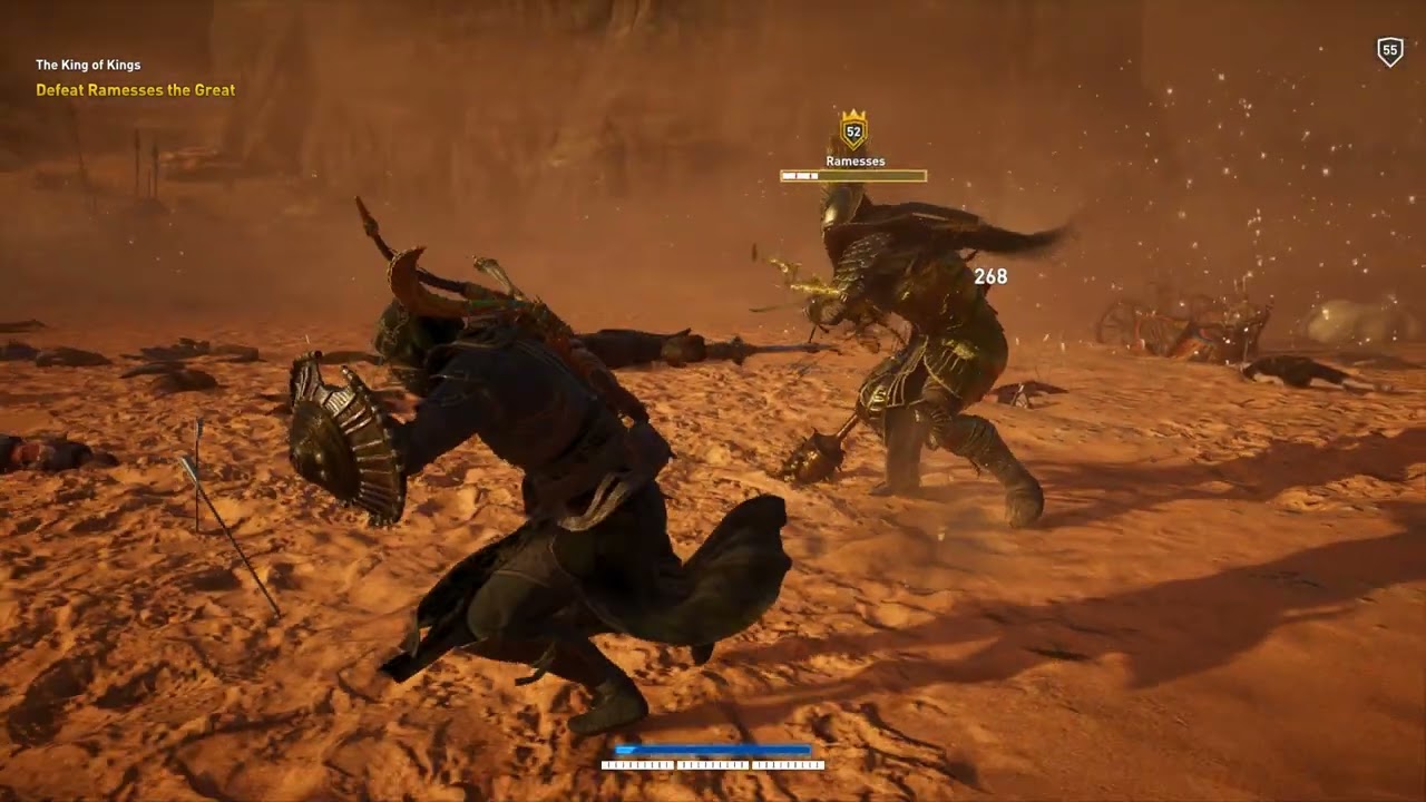 Assassin's Creed Origins Hardest Boss (probably)