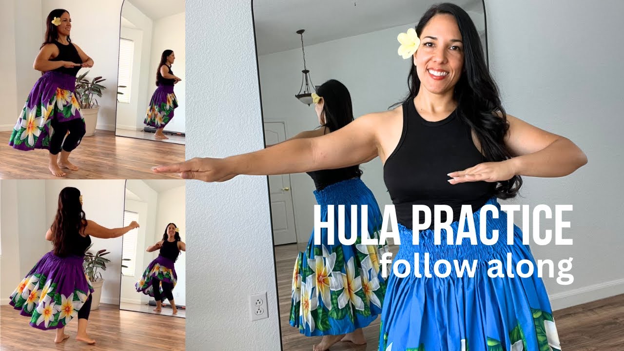 HULA PRACTICE Follow Along Kaholo, Ka'o, Hela, 'Ami