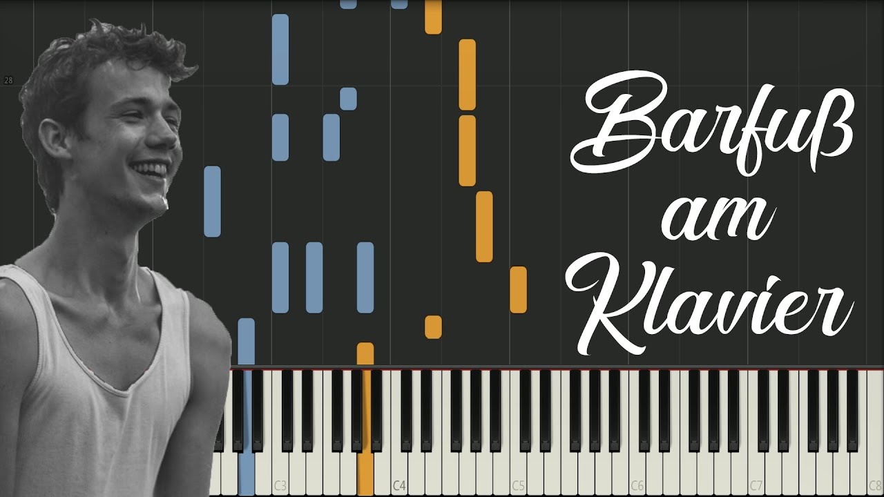 Barfuß am Klavier - AnnenMayKantereit [Piano Tutorial]