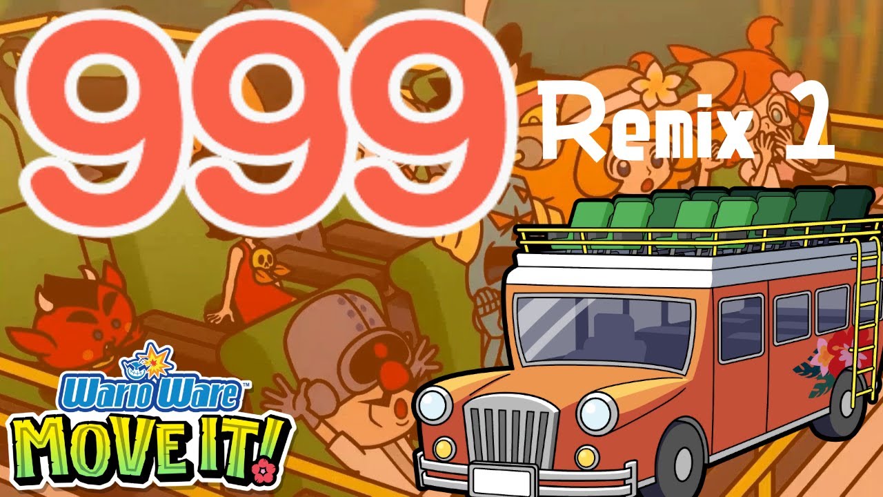 WarioWare: Move It! - Remix 1 - Score: 999 (WR)