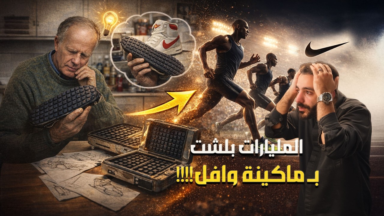 قصة ماكينة الوافل التي أنقذت شركة نايكي وجعلتها إمبراطورية!