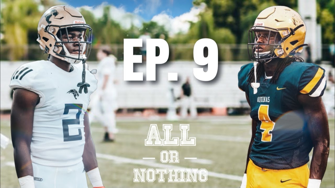 WESTERN TAKES ON ST. THOMAS AQUINAS || All or Nothing Episode 9 ||Western High school Football