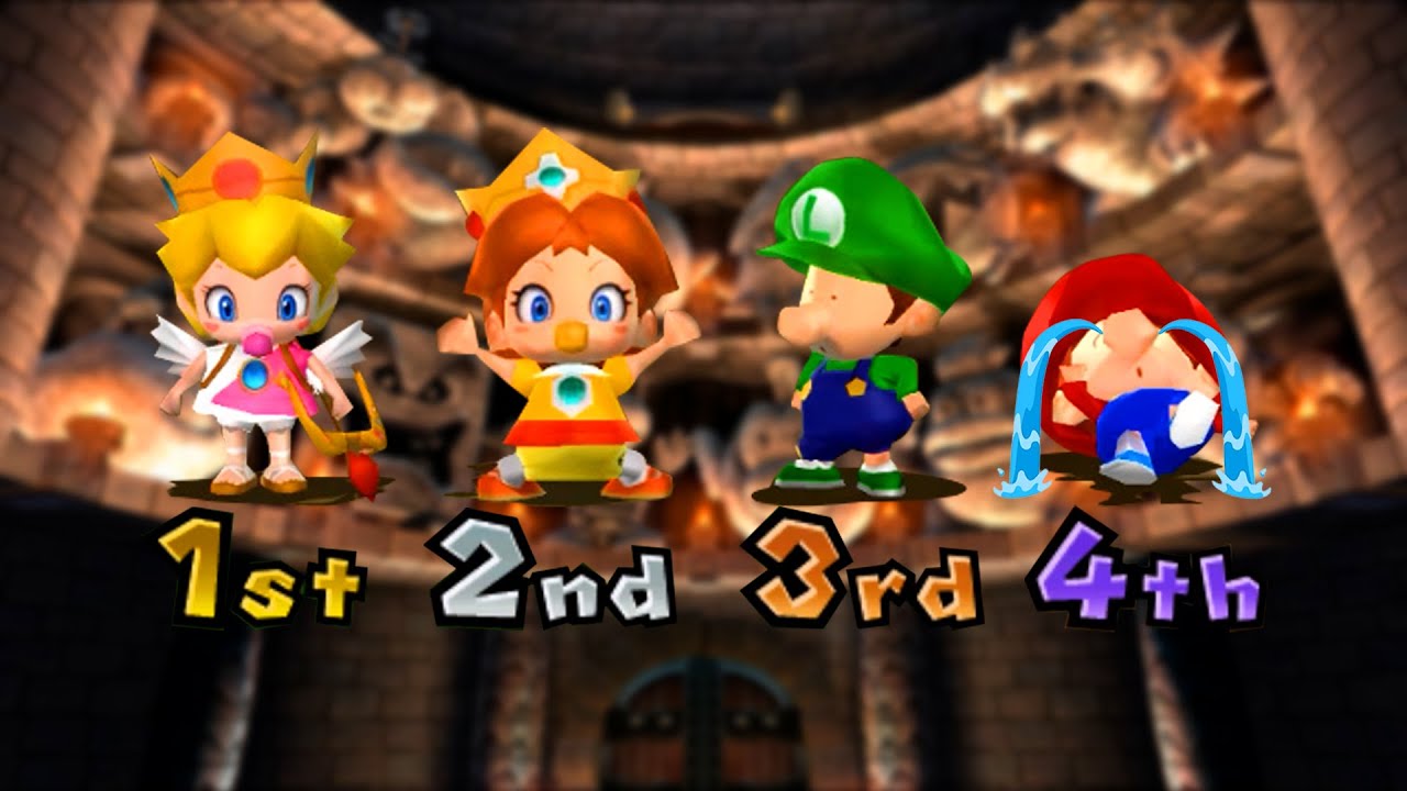 【マリオパーティ9】ボスゲートバトルプリンセスピーチVsデイジーVsルイージVsマリオ(CPU最強 たつじん)