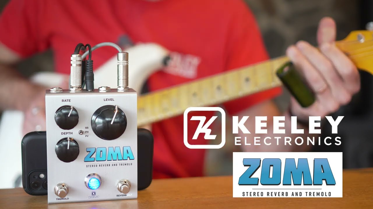Keeley ZOMA Reverb & Tremolo play through
