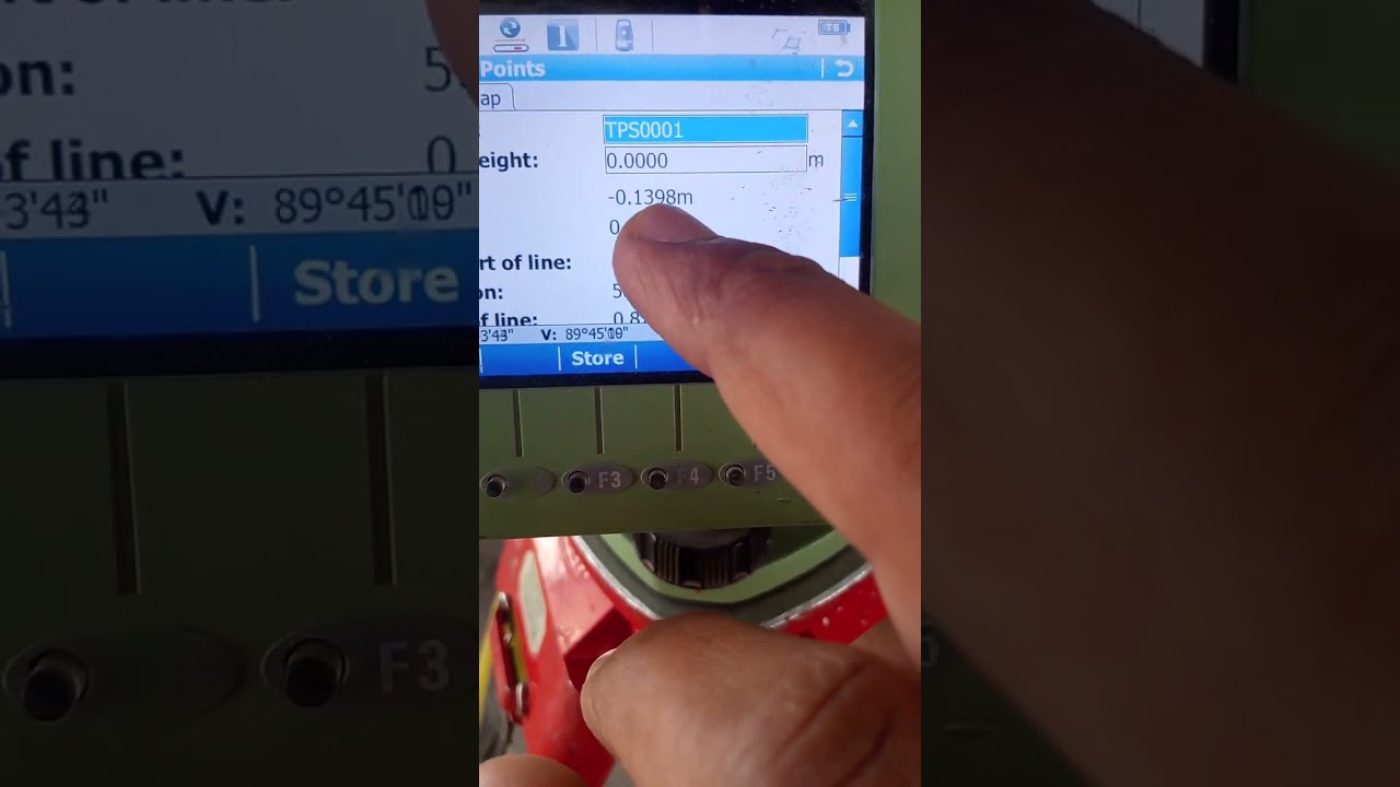 How to work on reference line in Lieca TS 11#refrence line working TS 11 