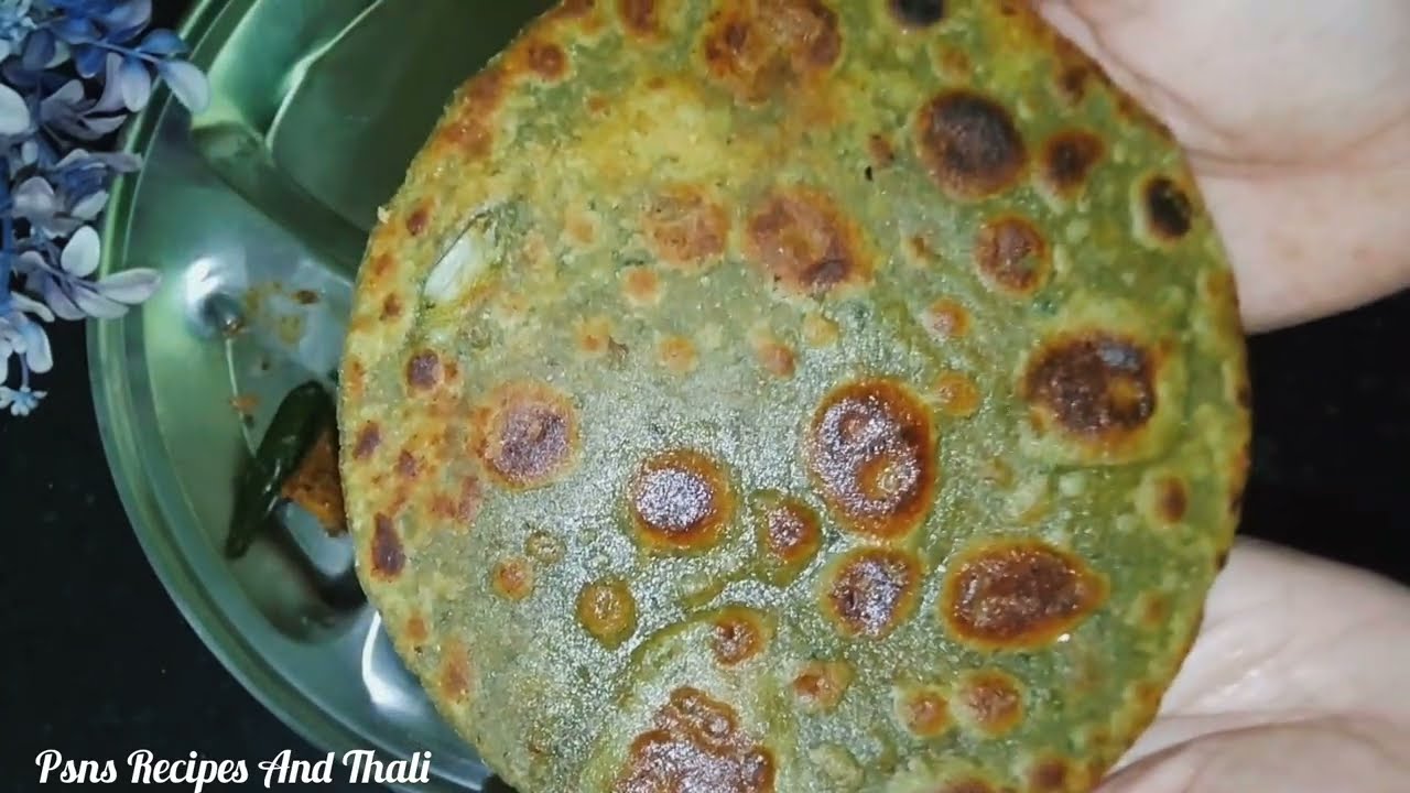 सच में पालक न खाने वाले भी रोज़ किलो किलो पालक खरीदेंगे ये पराठा खाकर । palak paratha रेसिपी 