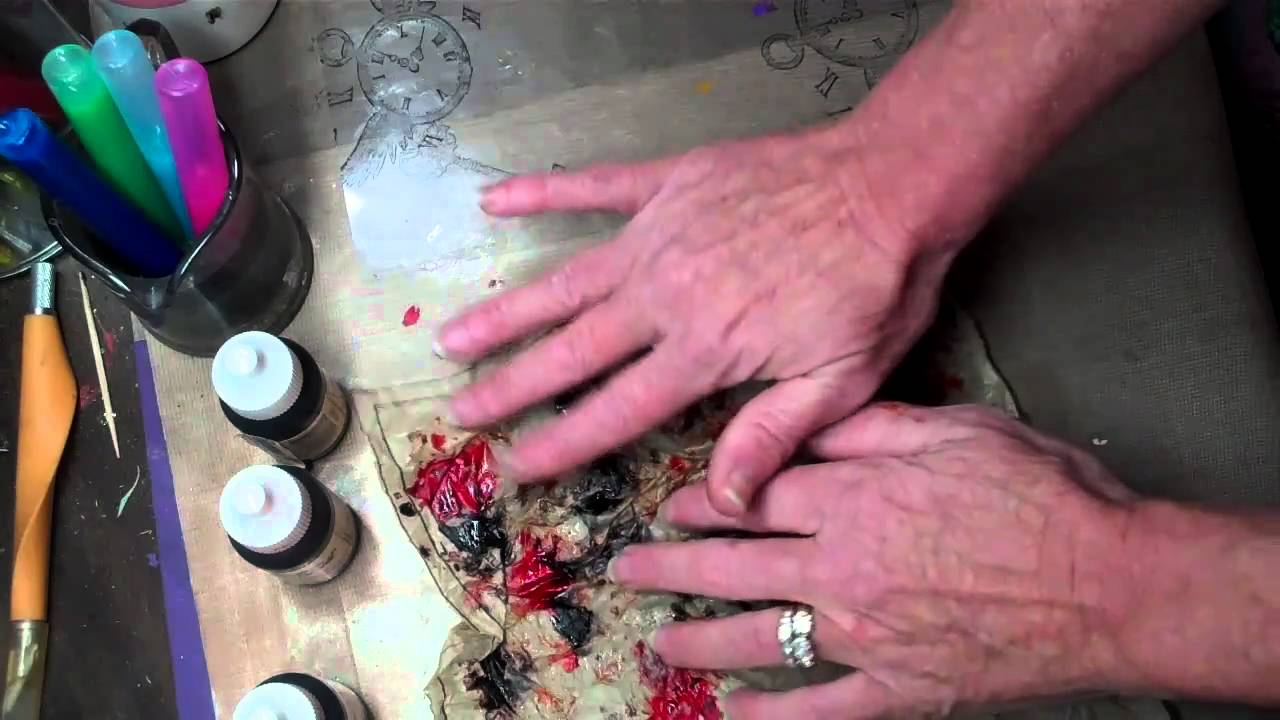 Fun with Crystal Lacquer by Terri Sproul