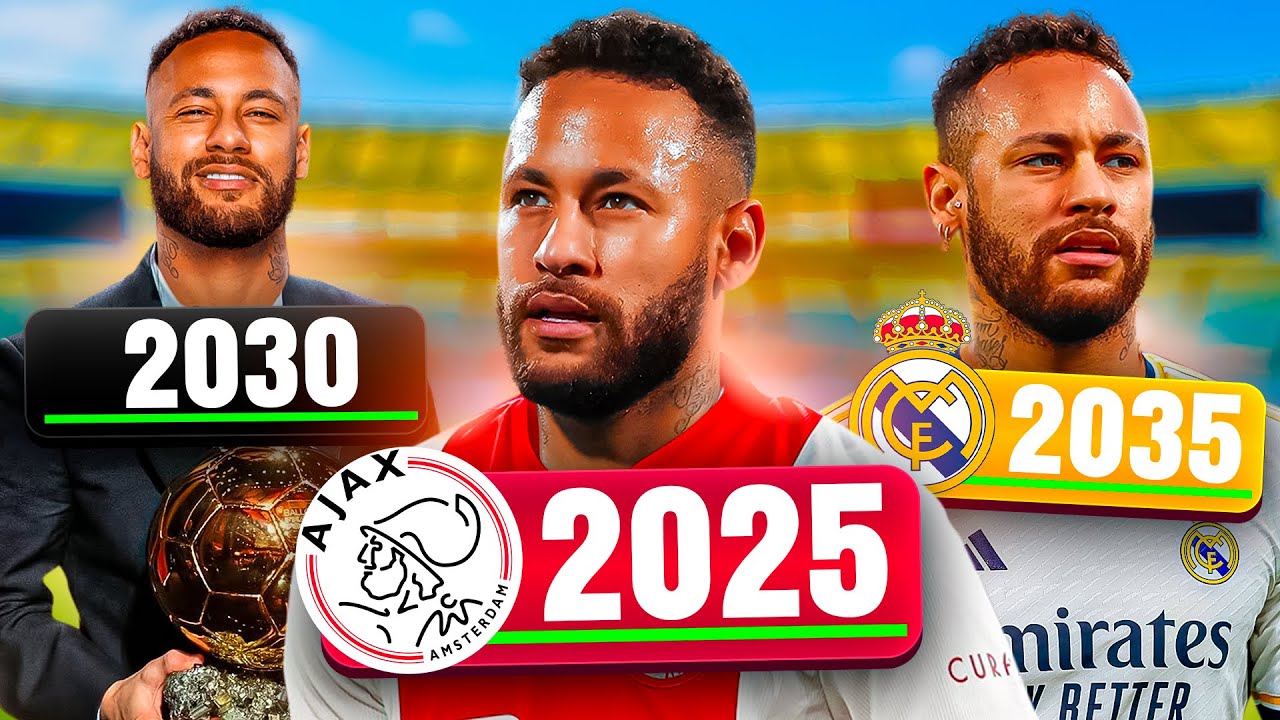 EU RECONSTRUI a CARREIRA do NEYMAR! mas... 🇧🇷🔥 | FC 25 EXPERIMENTOS