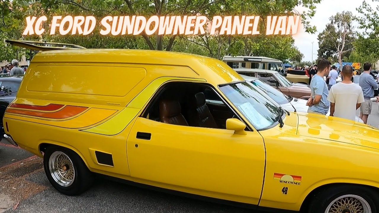 1977 XC Ford Falcon Sundowner Panel Van - It's Back