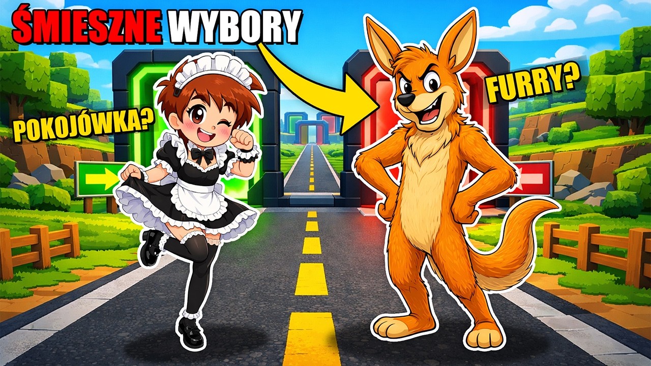CO WYBIERASZ - ZOSTAĆ FURRY, CZY POKOJ&Oacute;WKĄ w Roblox!