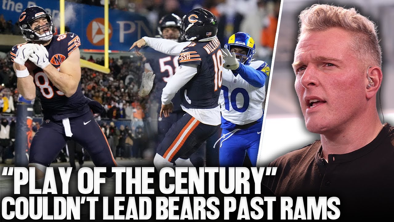 Caleb Williams' Play Of The Century Couldn't Lead Bears Past The Rams | Pat McAfee Show