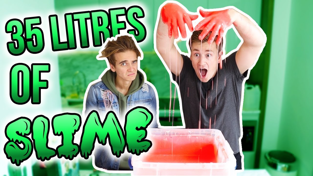 MAKING 35 LITRES OF SLIME WITH JOE SUGG