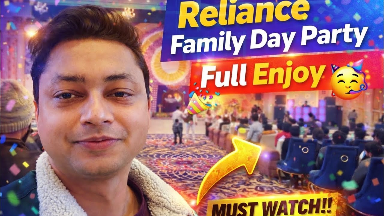 Reliance Family Day Party 2025 🎉 | Full Enjoy | Must Watch 😍 | 