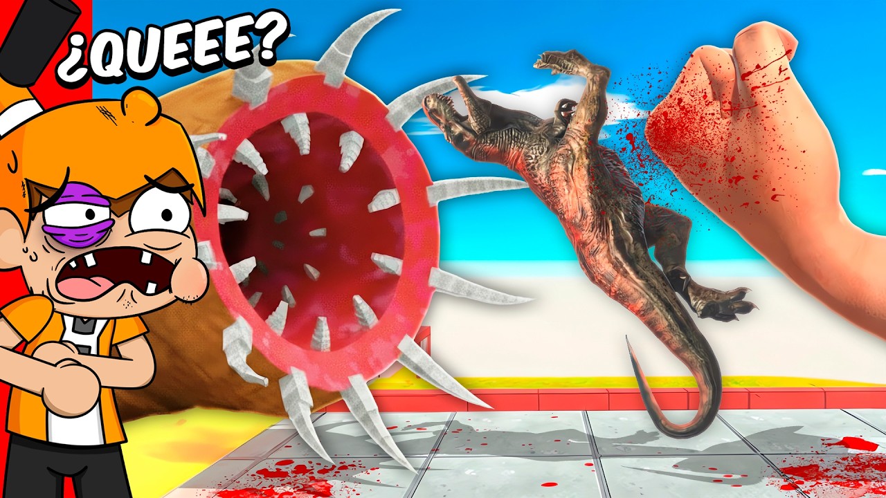 PUÑO GIGANTE vs MONSTRUOS SALVAJES 💥 | Palmita reacciona