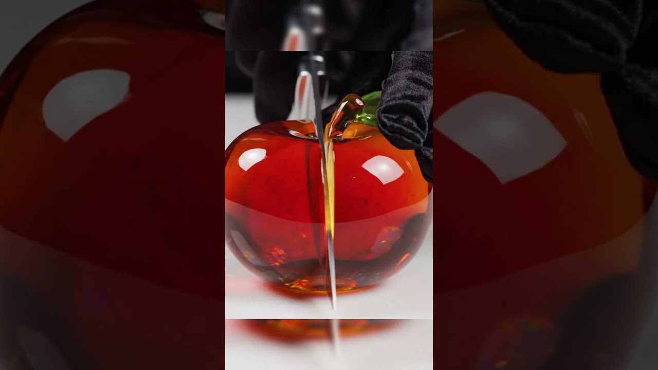 The Moment It Loops Is So Satisfying 🍎 #asmr