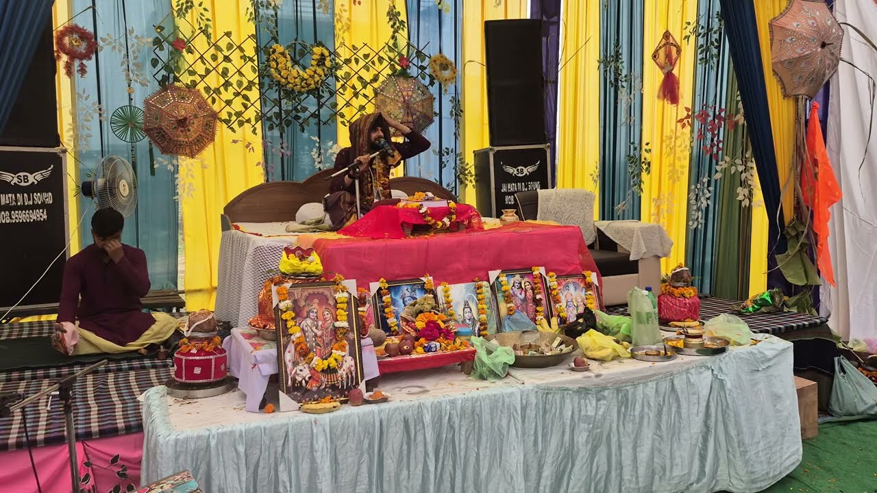 Baghwat katha lakhanpur maharaj ji ka sundr parvachan hare Krishna ji 🙏 